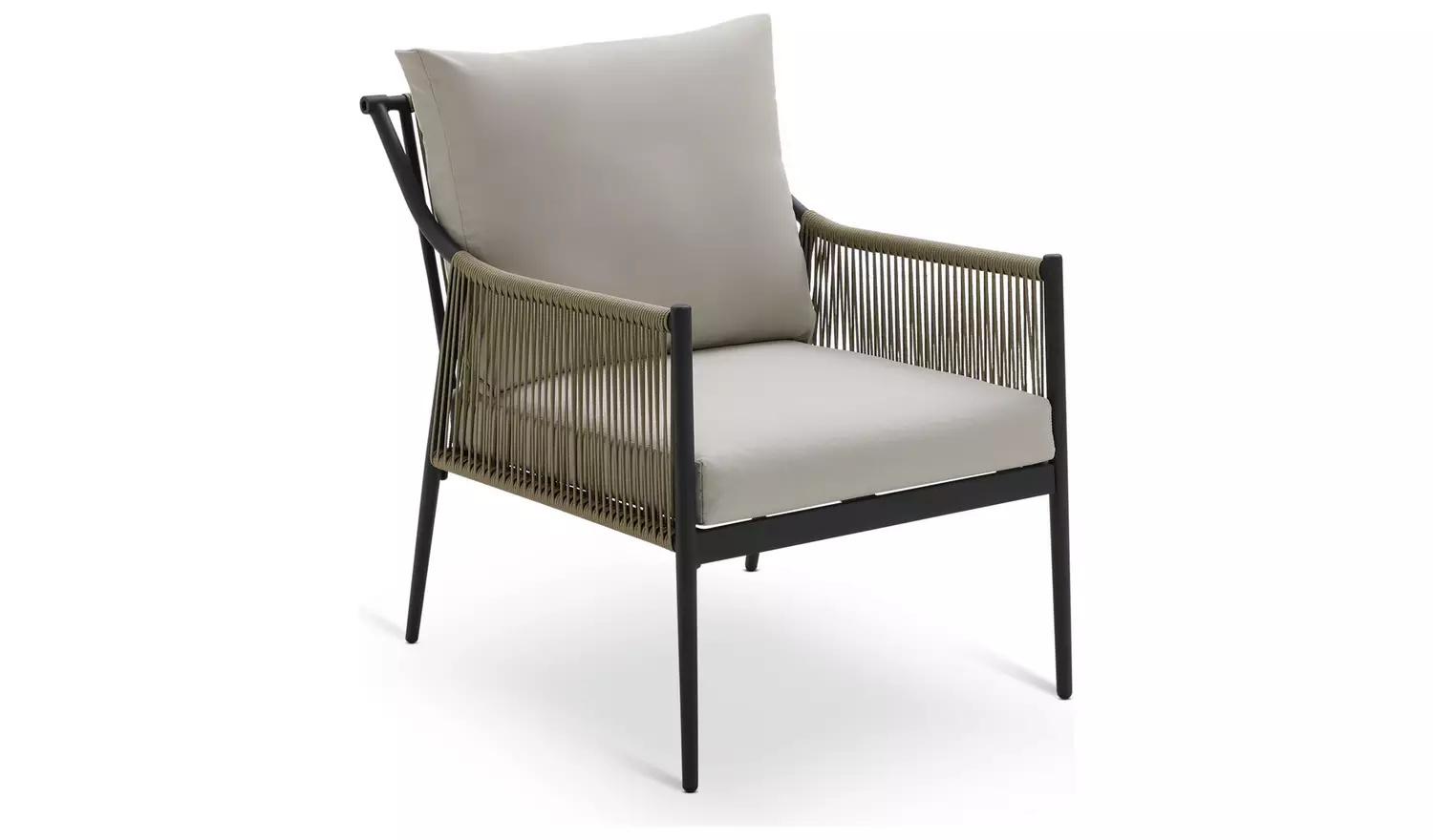 Transform Your Patio with AJUNION Metal Furniture Set Armchair Size W64 x D78 x H79cm
