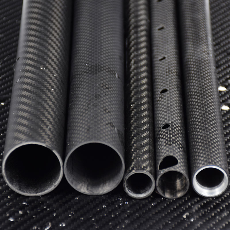 Low Density And Light Weight Carbon Fiber Telescopic Pole UV Resistant