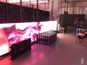 China 256x256 Dots High Resolution LED Screen Meanwell Power Supply wholesale