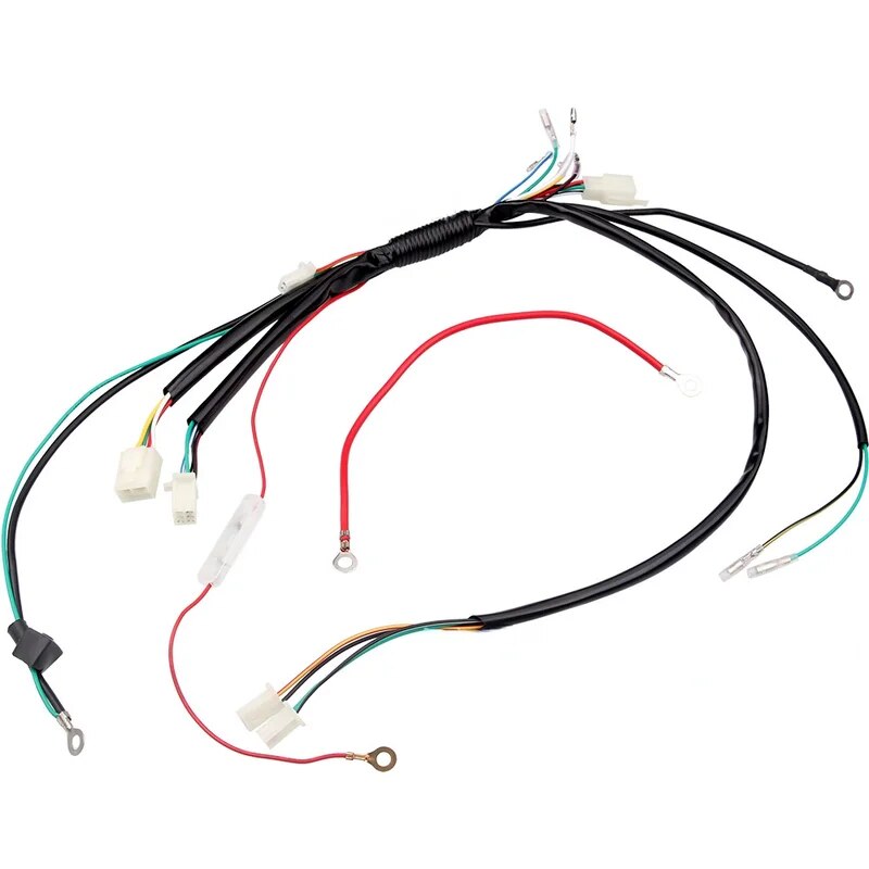 Wire to Wire UL Certified Silicon Rubber Cable Assembly for Automotive and Excavator