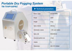 China Airport Disinfection 600W Portable Dry Fogging System wholesale