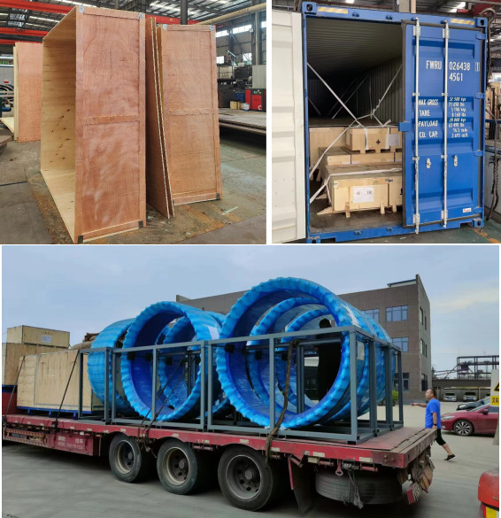 88inch DN2200 Large Diameter Double Flange Dismantling Joint 300LB Flange