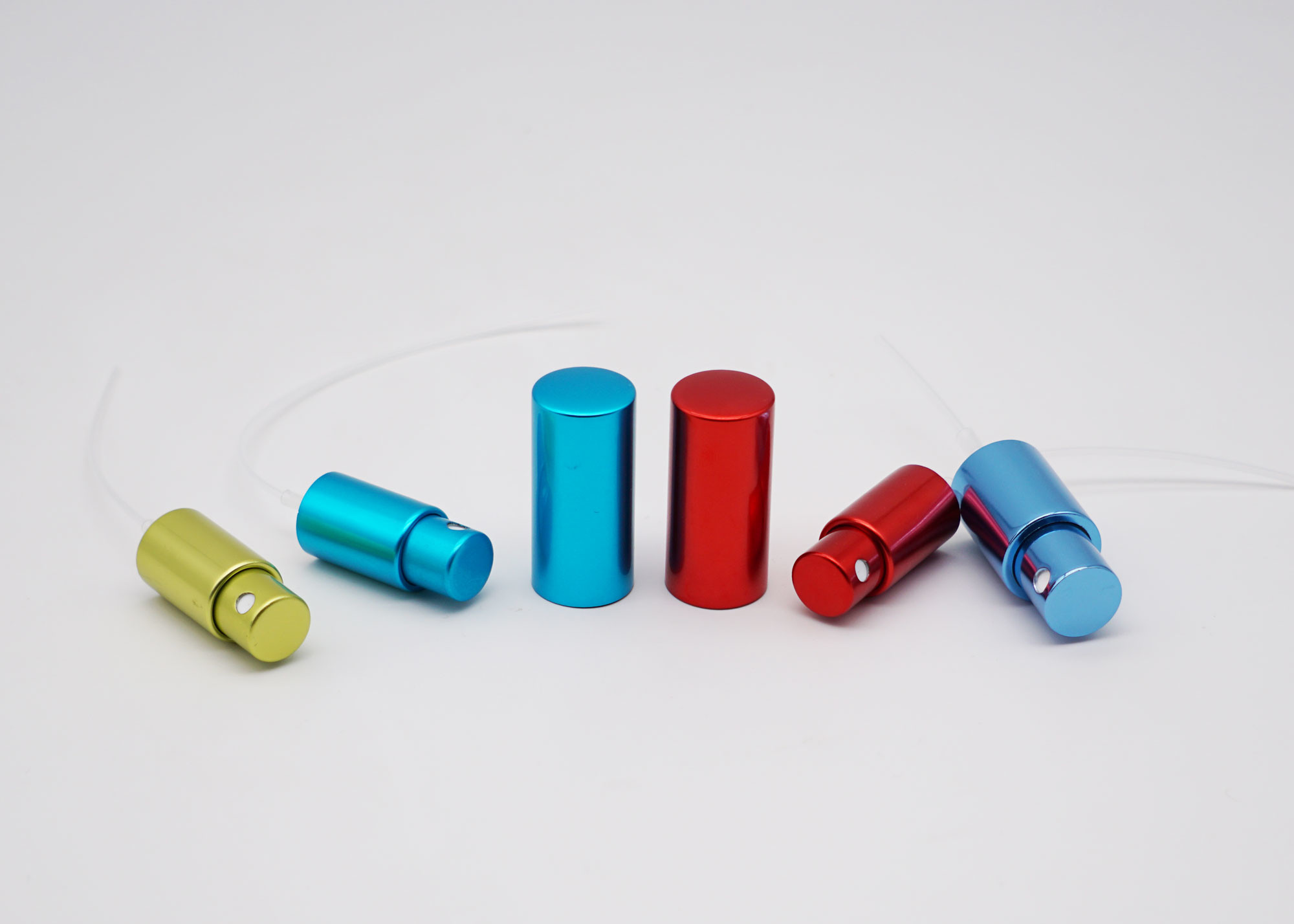 Plastic Colorful FEA15mm Mini Crimp Perfume Pump Atomizer