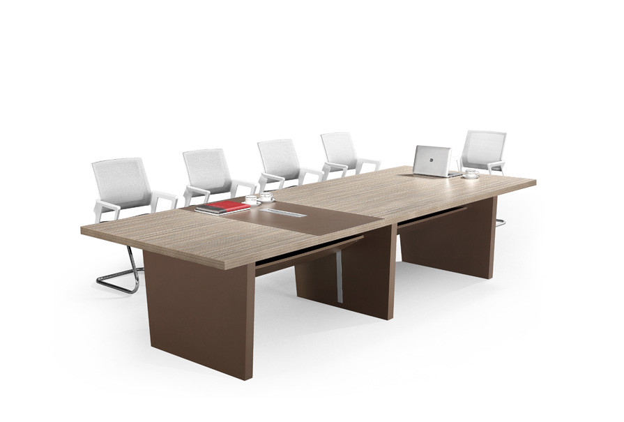 MFC Modern Melamine Conference Table Environmental Friendly ISO9001 Certificated