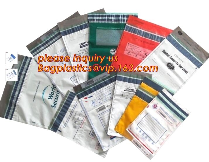 security deposit bags bank deposit bags cash deposit bags, general bank plastic deposit bags supply, Coin and Bank Note