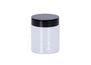 China 250ml Translucent PET Plastic Cosmetic Bottles With Screw Cap wholesale
