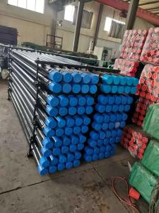 China OD 114mm Water Well Drill Pipe 4 1/2&quot; Remet Thread Black wholesale