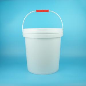 China Latex Paint Plastic Packaging Bucket 22 Liter wholesale