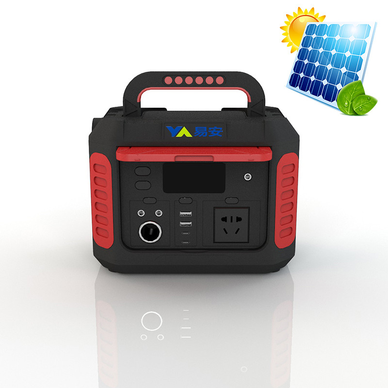 500w 300w 200w 100w output 500wh 110v 220v AC pure sine wave portable power bank station camping e pack up power station