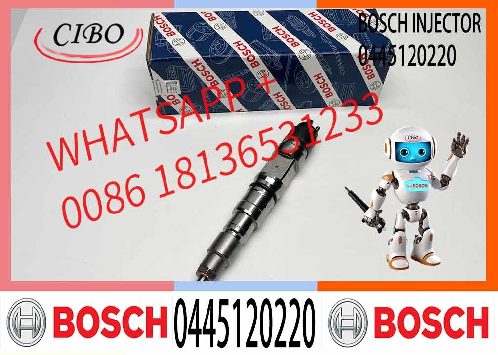 Hot 0445120220 Common Rail Injector 0 445 120 220 Fuel Injector Assembly 0445 120 220 for 0445120220