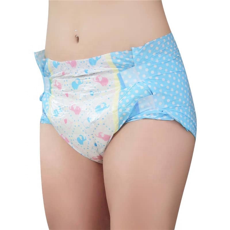 Ultra Thick Super Soft Senior Adult Diapers/Nappies with Magic Type Waist Stickers