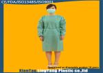 Customized Disposable Protective Gowns , Plastic Isolation Gowns Eco Friendly
