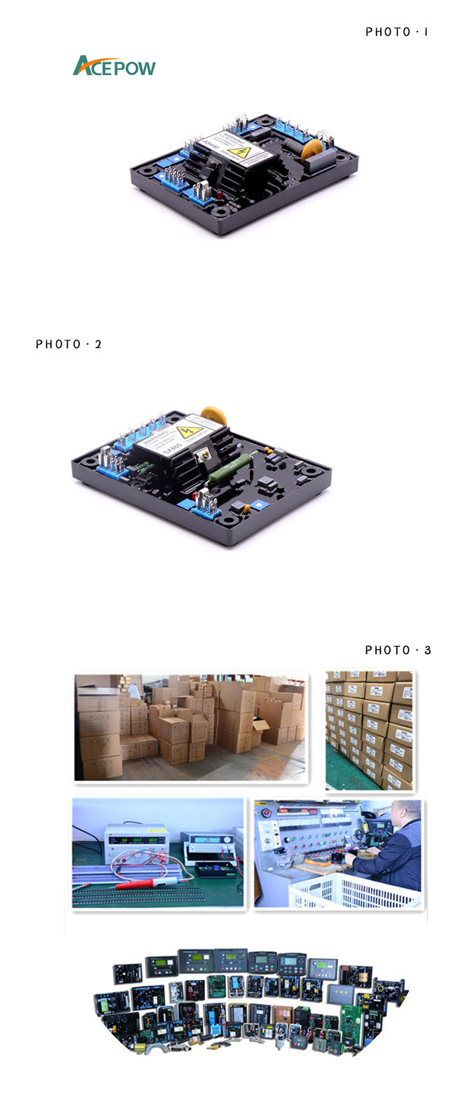 Two Wire Sx460 6 Amps 90 Voltage Generator AVR