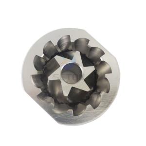 China 38*17*6.5Mm Conical Burr Grinder Blades Stainless Steel Light Coating wholesale