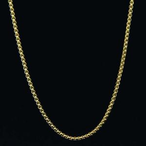 China Fashion Trendy Top Quality Stainless Steel Chains Necklace LC575-2 wholesale