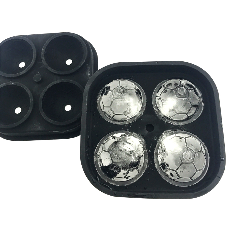 World Cup Series Amazon Best Selling Wholesale Soccer Ball Football Silicone Ice Cream Ice Cube Mould