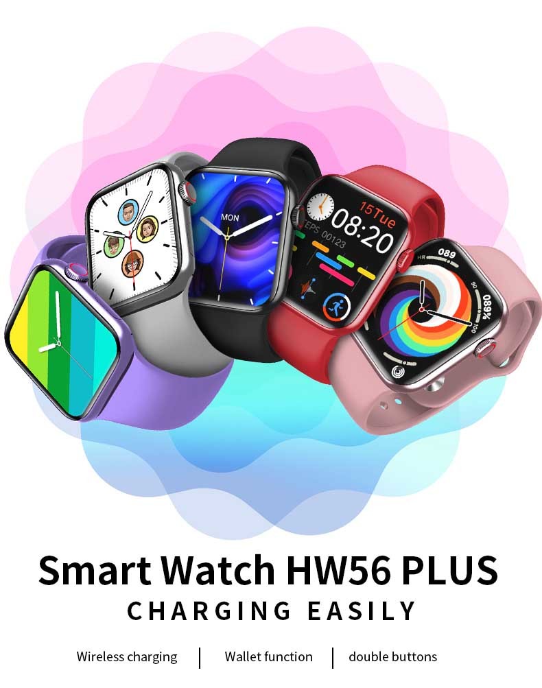 HW56 Swimming Watch Tracker 3d smart watch 1.77 inch