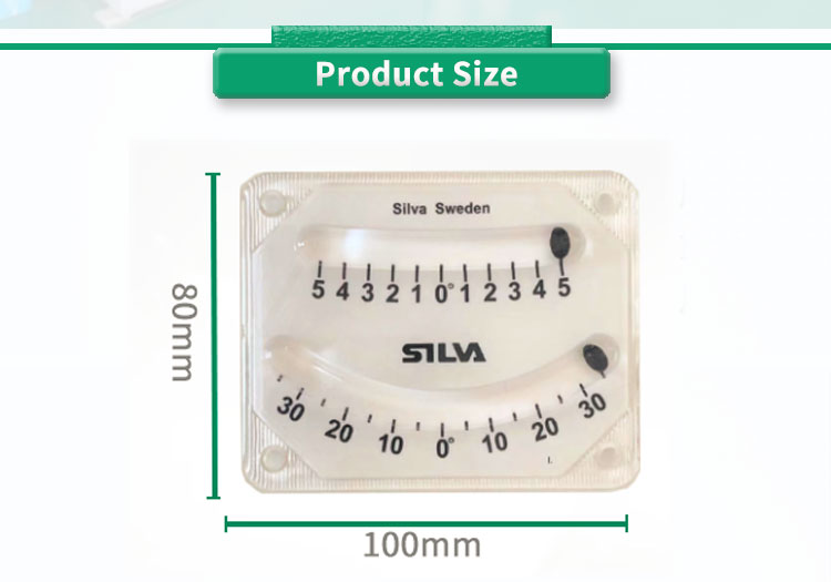 Industrial Grade UNIVO Dual Tube Inclinometer for Level and Slope Measurement Tool