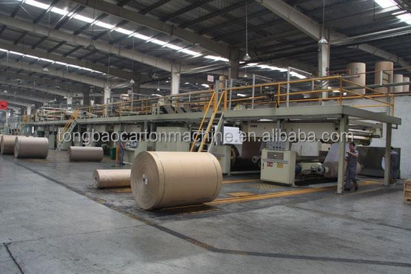 3 ply 5 ply carton box corrugated cardboard production line for customer requirements