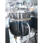 LIANHE Cream Vacuum Emulsifier Mixer 200L SUS316L Homogenizer
