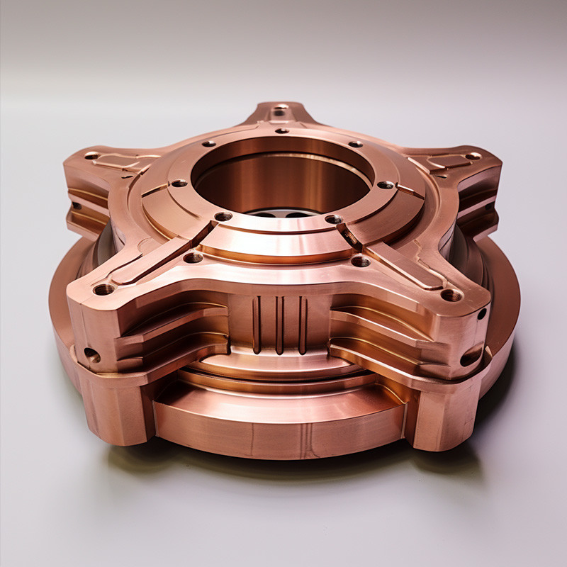 Custom Milled Machining CNC Part Machining Precision Milling Service CNC Copper CNC Part