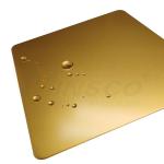 SS 201 304 316 Bead Blasted Stainless Steel Sheet Titanium Gold Cold Rolled