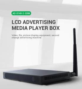 China 8GB RAM RK3288 Android Media Player Box POE Metal Black Color wholesale