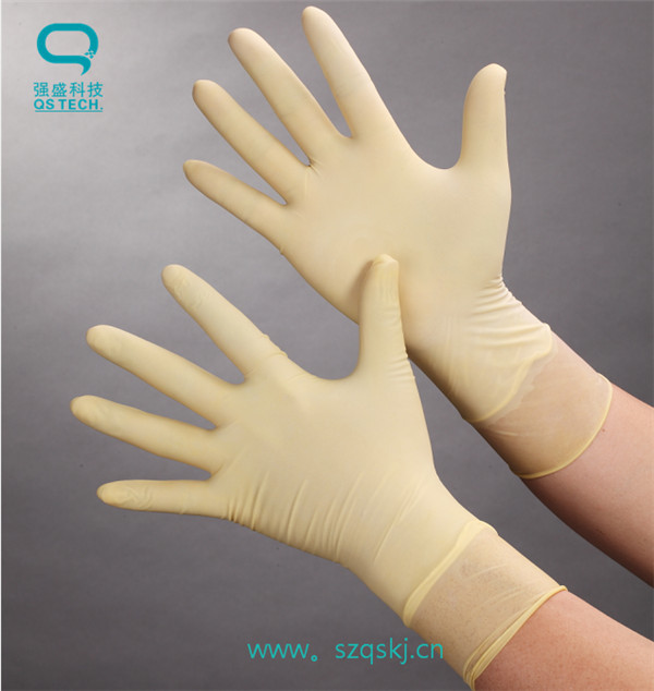 Disposable Clean Room Nitrile Gloves Class 1000 9'' / 12'' S / M / L 4.5g - 7.5g