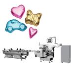 Video Outgoing-Inspection Chocolate Bear Shape Wrapping Machine for Food Shop