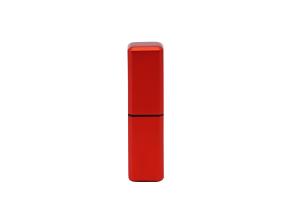 China Luxury Cosmetic Packaging Lip Balm Containers Bulk Red Color Aluminum wholesale