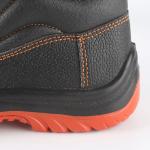 Steel Toe / Steel Plate Mens Genuine Leather Shoes Heavy Duty Winter Boots Slip