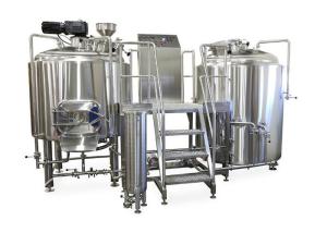 China 50MM PU Insulation 2 Vessel Brewing System wholesale