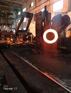 Nickel-Based Alloys Large Diameter Forged Ring for Nonstandard Alloy Stainless Steel