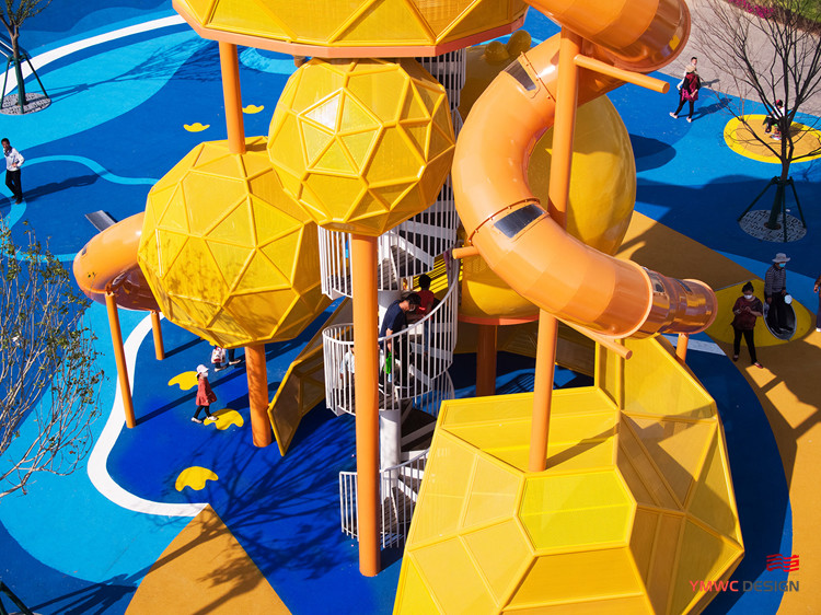 Outdoor Children's Playground Planning and Design SCULPTURE Theme with Animal Themes