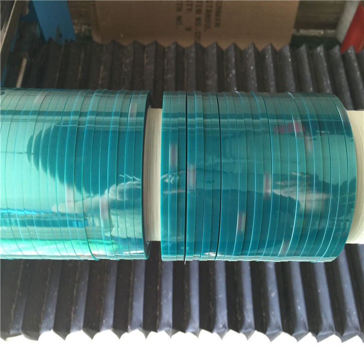 PET high temperature adhesive tape organic silicone transparent polyester tape