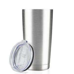China Silver Stainless Steel Tumbler Thermal Travel Mug Beautful Design wholesale