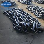 Factory Supply Black Painted Stud Link Anchor Chain