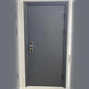 China Contemporary Style Painting Steel Doors With Tempered Insulating Glass Finish And Tempered Insulating Glass wholesale
