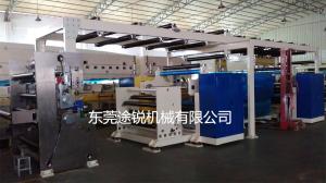 China Uv Oca High Speed Coating Machine Double Station Pneumatic Rewinding wholesale