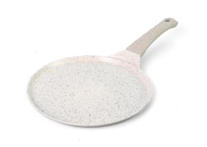 China White LFGB 26 CM 3MM Aluminium Frying Pan With Lid wholesale