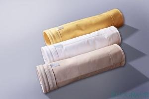 China Air Pocket Dust Collector Filter Bags / Nomex Aramid Filter Bag 550GSM wholesale