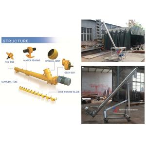 China 304 Stainless Steel Tubular Screw Conveyor Food Industry wholesale
