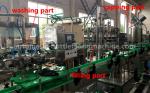 Energy Drink Glass Bottle Filling Machine 220V / 380V Voltage For Small Scale
