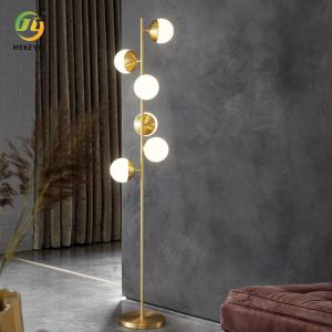 China High Metal Gold Iron Bedside Modern Floor Light Living Room Atmosphere wholesale