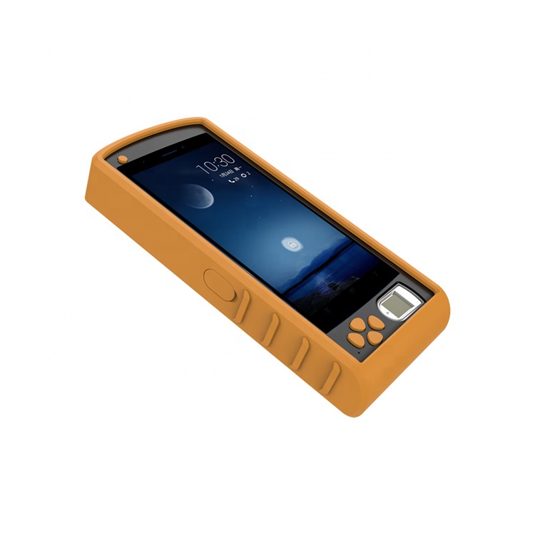 1D 2D Barcode Scanner , Android Fingerprint Handset Support For A-GPS