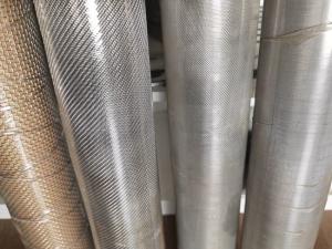 China 50x250 Mesh Dutch Weaving Stainless Steel Woven Wire Mesh Alkali Resisting wholesale