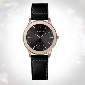 China Water Resistence trendy ladies luxury watches with leather strap wholesale