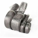 Showroom Anti Oxidation Stainless Steel Braided Sleeving Wear Resistant