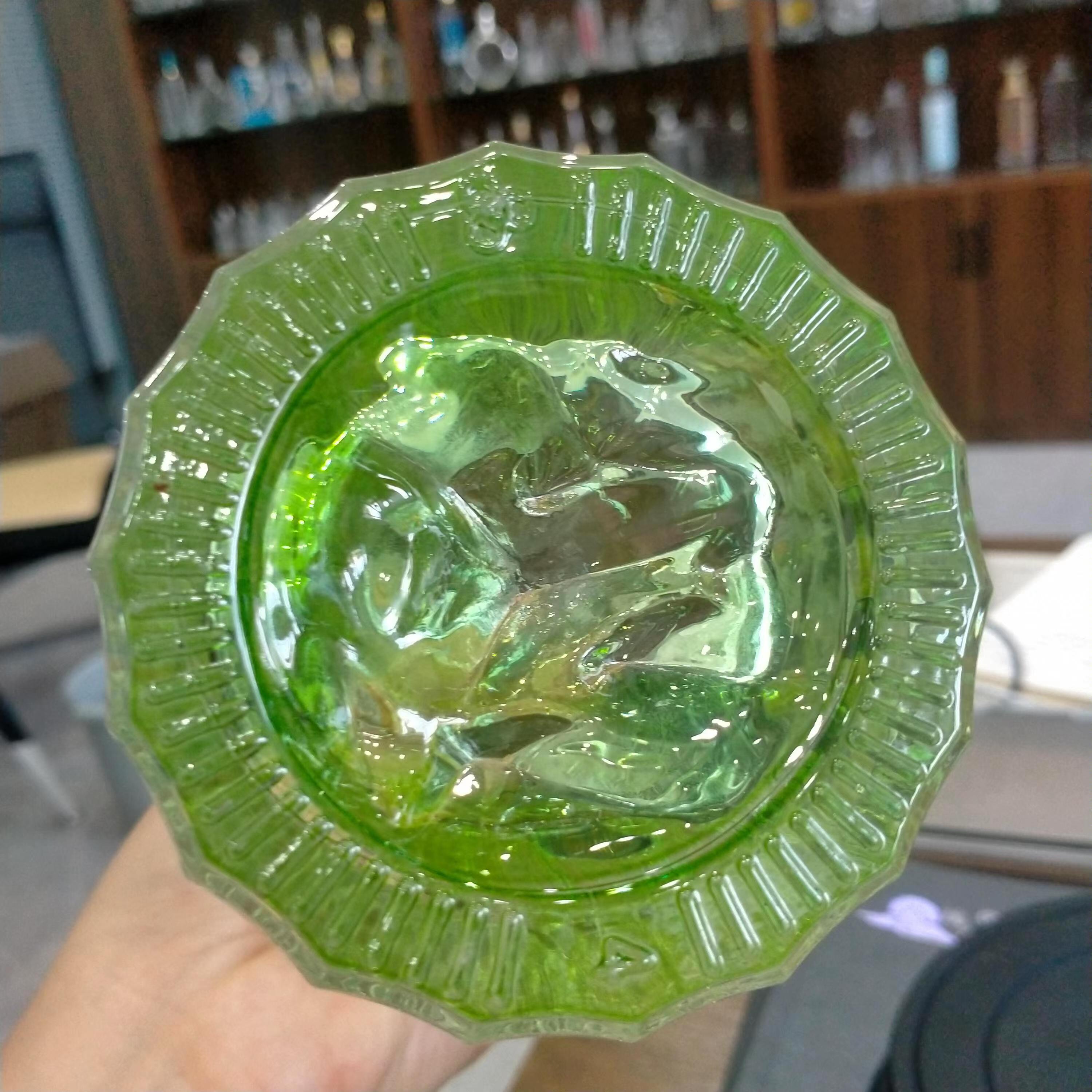 Green Glass Liquor Bottle Empty 750ml 25oz for Custom Color Vodka Gin Tequila Rum