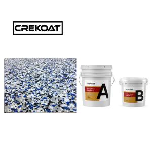 China Seamless Flake Epoxy Resin Floor Coating Self Leveling 12 Months Shelf Life wholesale